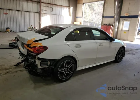 2021 Mercedes-Benz A 220 из США, поврежденный, VIN W1K3G4EB3MJ304360